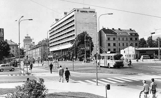 Anh ve Thu do Ljubljana, Slovenia dau thap nien 1960-Hinh-15